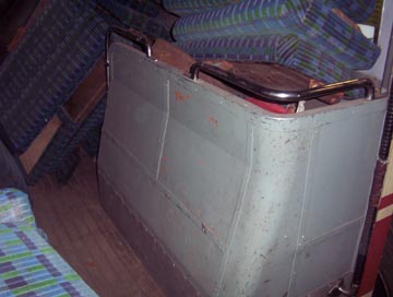 AEC Swift, BPH 114H, Luggage pen detail &copy; J.Wilkins