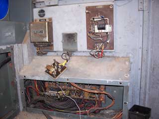 AEC Swift Bulkhead electrics &copy; J.Wilkins