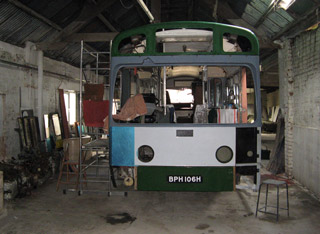 AEC Swift in her new home &copy; J.Wilkins