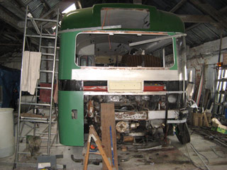 AEC Swift rear end panelling &copy; J.Wilkins