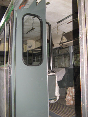 AEC Swift exit partition &copy; J.Wilkins
