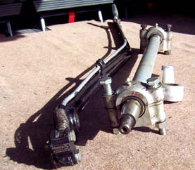 Refurbed handbrake parts &copy; J.Wilkins