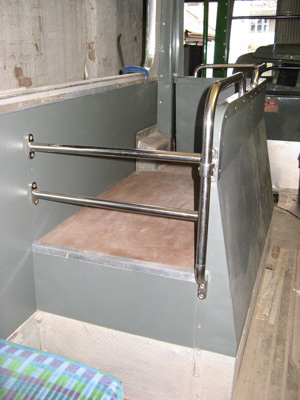 AEC Swift luggage pen bars &copy; J.Wilkins
