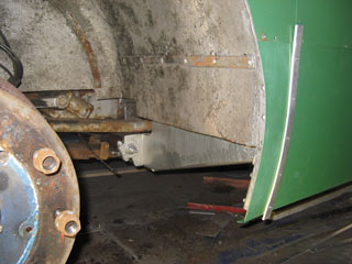 AEC Swift front wheel arch &copy; J.Wilkins