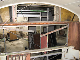 AEC Swift interior bodywork &copy; J.Wilkins