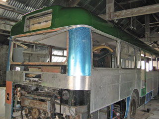 AEC Swift roof painting &copy; J.Wilkins