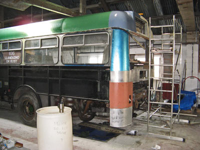 AEC Swift roof painting &copy; J.Wilkins