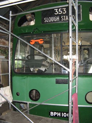 AEC Swift windscreen &copy; J.Wilkins