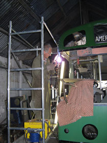 AEC Swift  Driving mirror 2 &copy; J.Wilkins