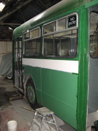 AEC Swift exit signage &copy; J.Wilkins