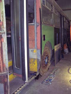 Aluminium panelling on Park Royal AEC SWift &copy; J.Wilkins