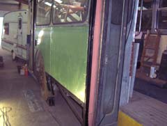 Aluminium panelling on Park Royal AEC SWift &copy; J.Wilkins