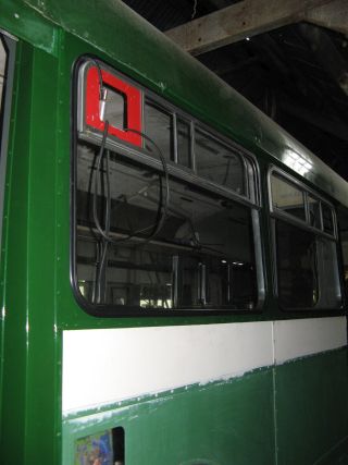 AEC Swift saloon windows &copy; J.Wilkins