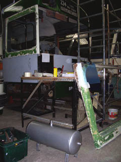 AEC Swift windscreen pan &copy; J.Wilkins