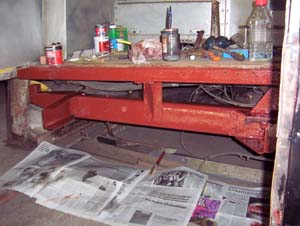 AEC Swift chassis cleanup &copy; J.Wilkins